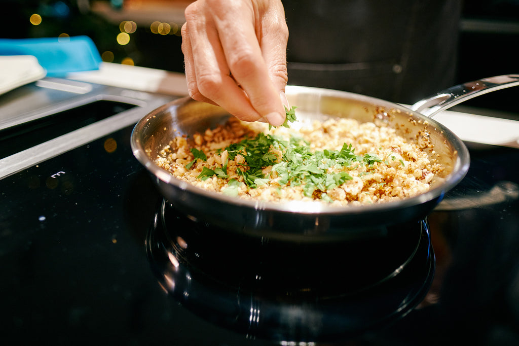 Stainless Steel Tri-ply 20cm Frying Pan