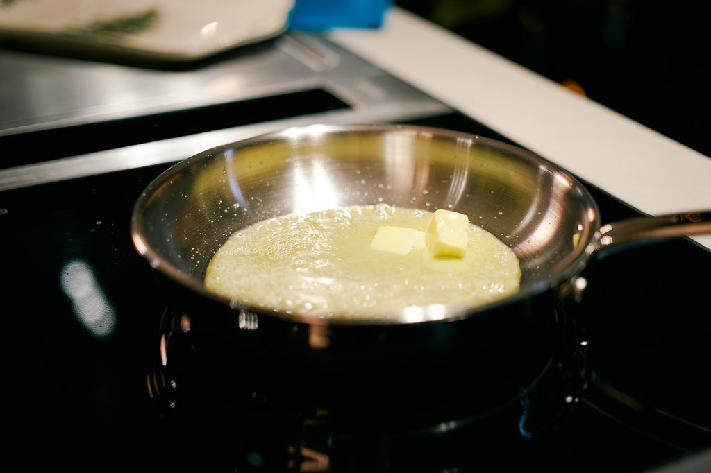 Stainless Steel Tri-ply 28cm Frying Pan