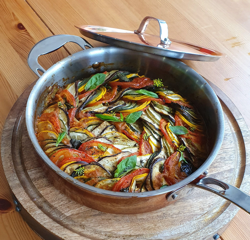 Copper Tri-ply 24cm Sauté Pan