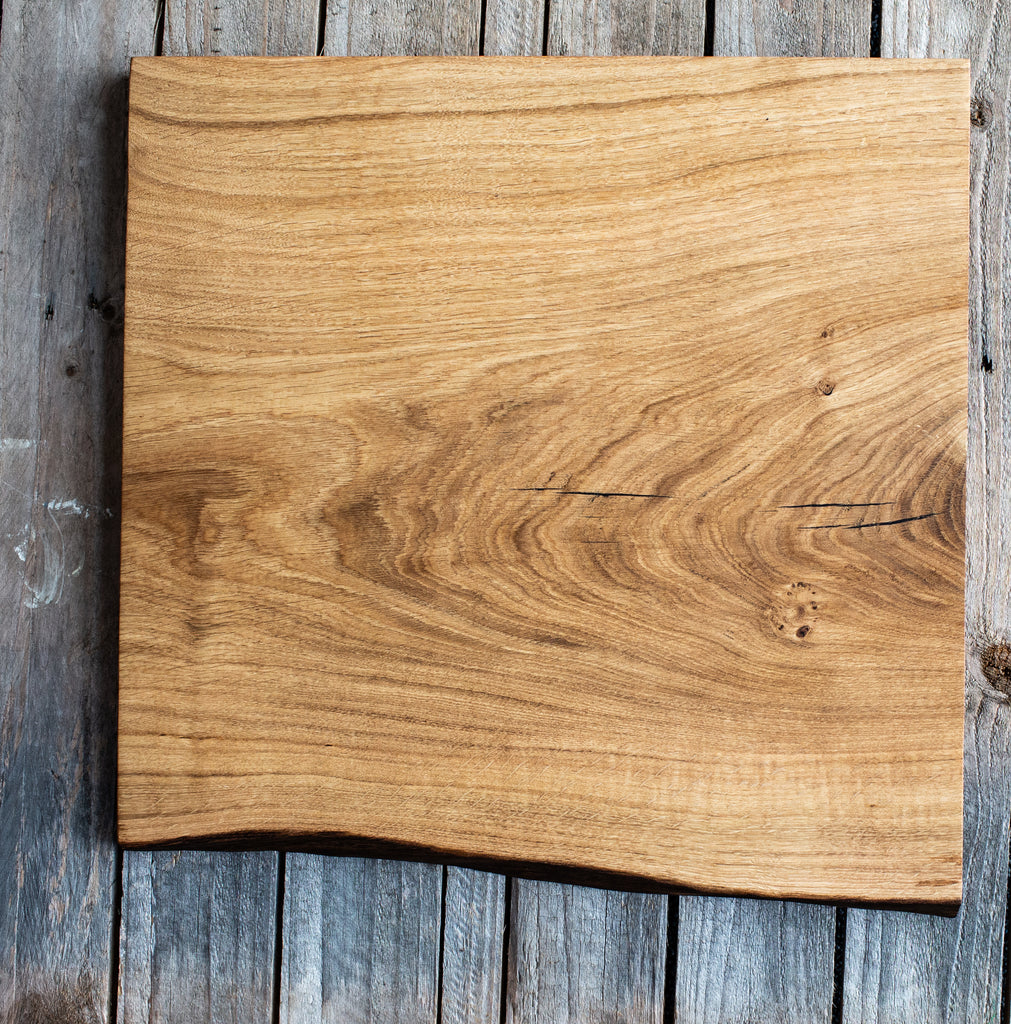 #9 Square Oak Live Edge Board
