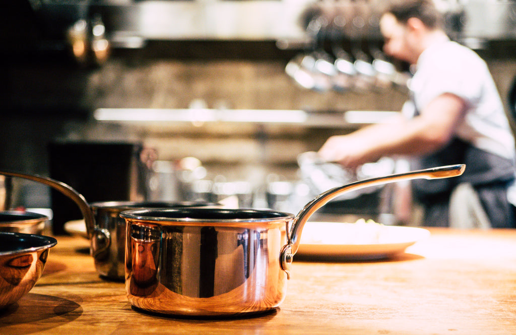 Copper Tri-ply 14cm Milk Pan