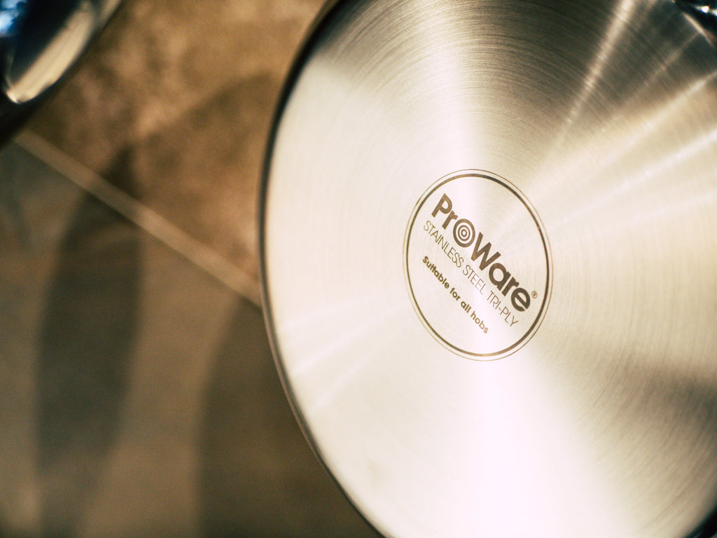 Stainless Steel Tri-ply 28cm Frying Pan