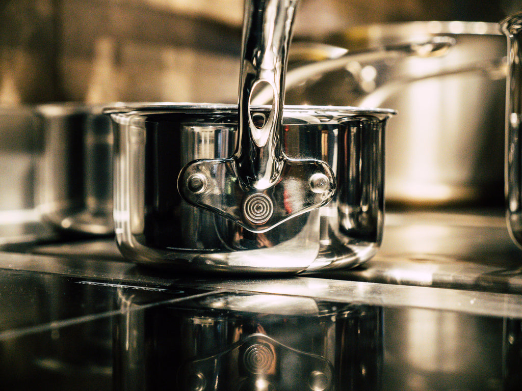 Stainless Steel Tri-ply 16cm Saucepan