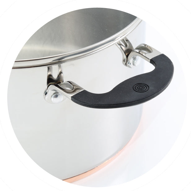 Copper Base 24cm Stockpot
