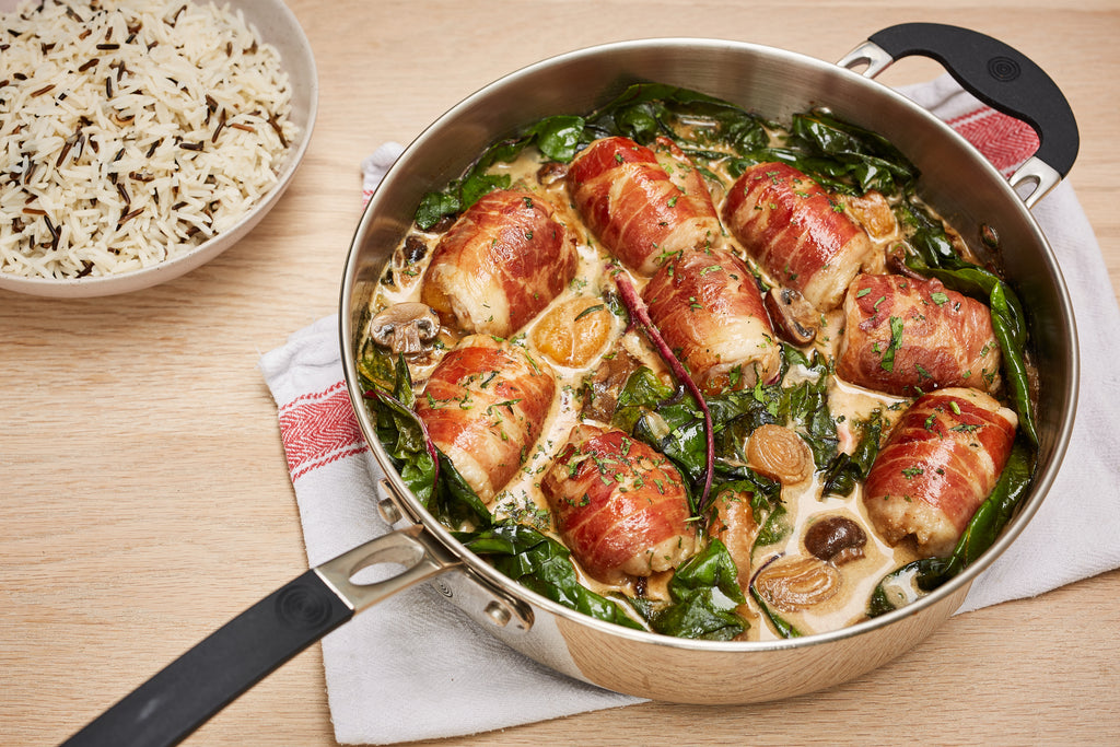 Copper Base Set of 6 - 14CM, 16CM, 18CM & 20CM SAUCEPANS; 24CM FRYING PAN AND 26CM SAUTÉ PAN
