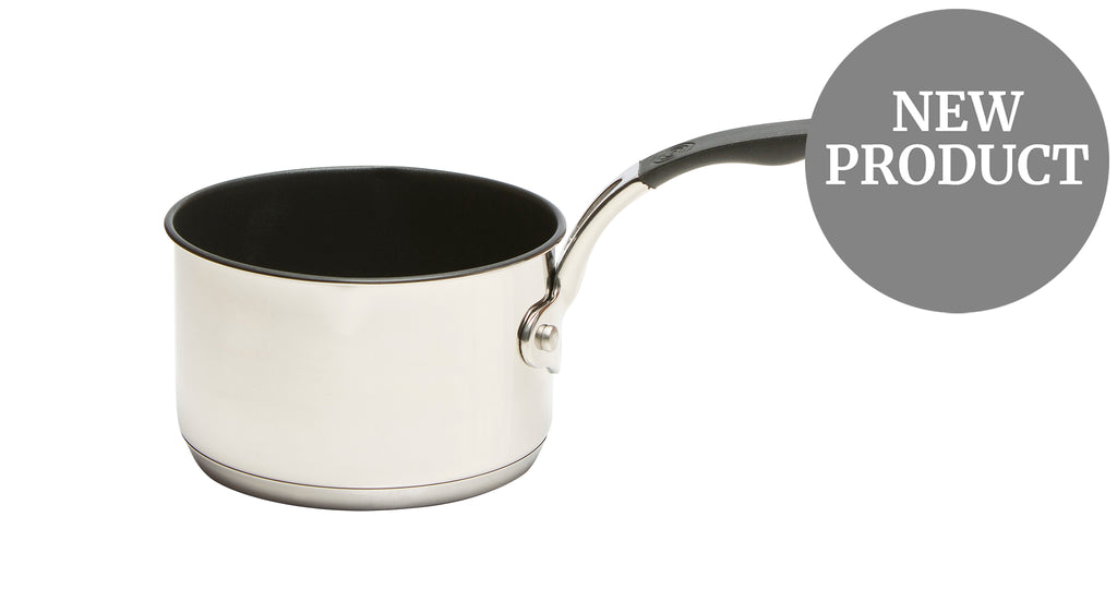 Stainless Steel Base 14cm Milk Pan Non-Stick