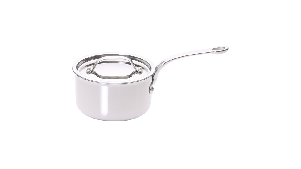 Stainless Steel Tri-Ply Set of 6 – 14cm, 16cm, 18cm & 20cm Saucepans; 24cm Stockpot and 24cm Frying Pan