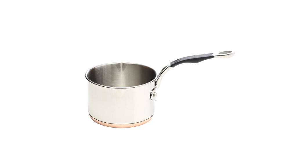 Copper Base 14cm Milk Pan Stainless Steel Interior