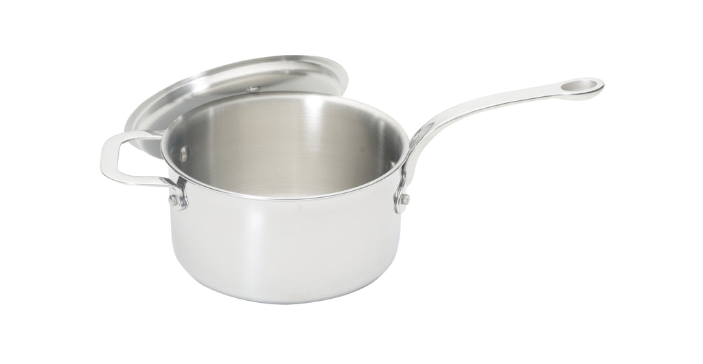 Stainless Steel Tri-ply 18cm Saucepan