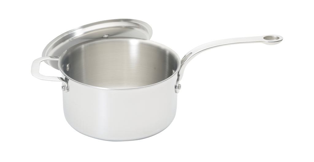 Stainless Steel Tri-ply 20cm Saucepan