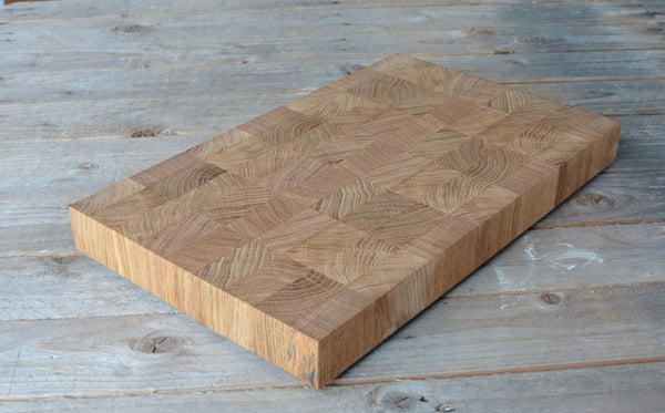 #5 Medium Oak End Grain Board