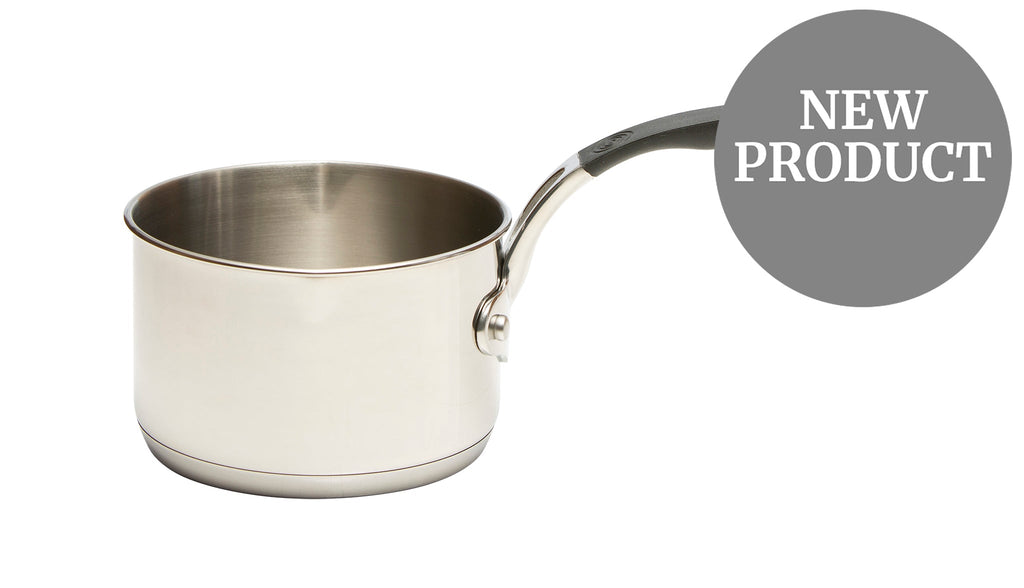 Stainless Steel Base 14cm Milk Pan Stainless Steel Interior Second