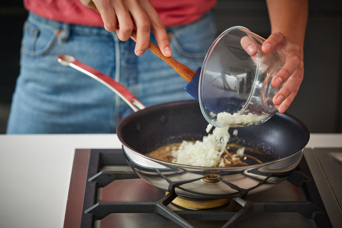 Stainless Steel Tri-ply 24cm Non-Stick Frying Pan – ProWare Kitchen