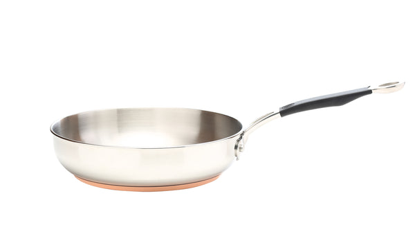 Copper Base 24cm Frying Pan Stainless Steel Interior